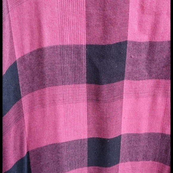 Anthropologie Cloth & Stone Plaid Tunic Dress Medium - Picture 7 of 10